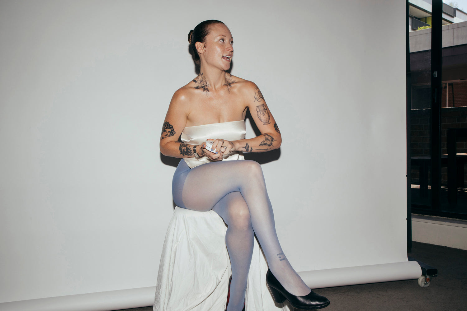 NOOKS Everywhere Barrier open tin showing dense protective balm texture for broken skin