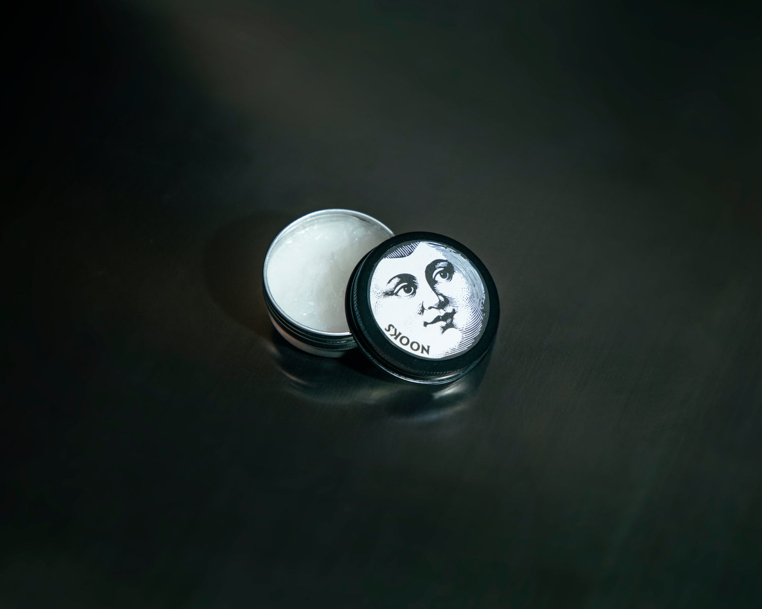 NOOKS Everywhere Barrier black aluminium tin, petroleum-free balm for lips intimate areas and friction zones