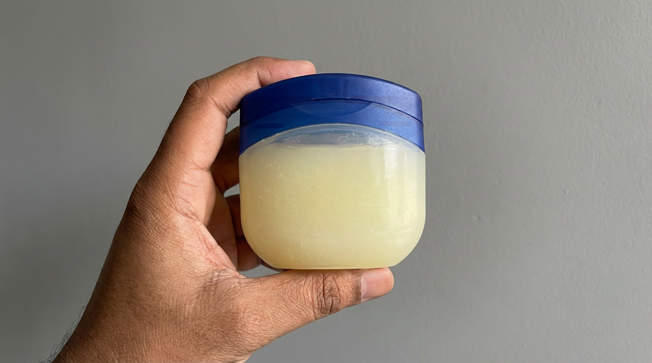 NOOKS petroleum-free balm vs conventional petroleum jelly, breathable barrier that doesn't trap bacteria