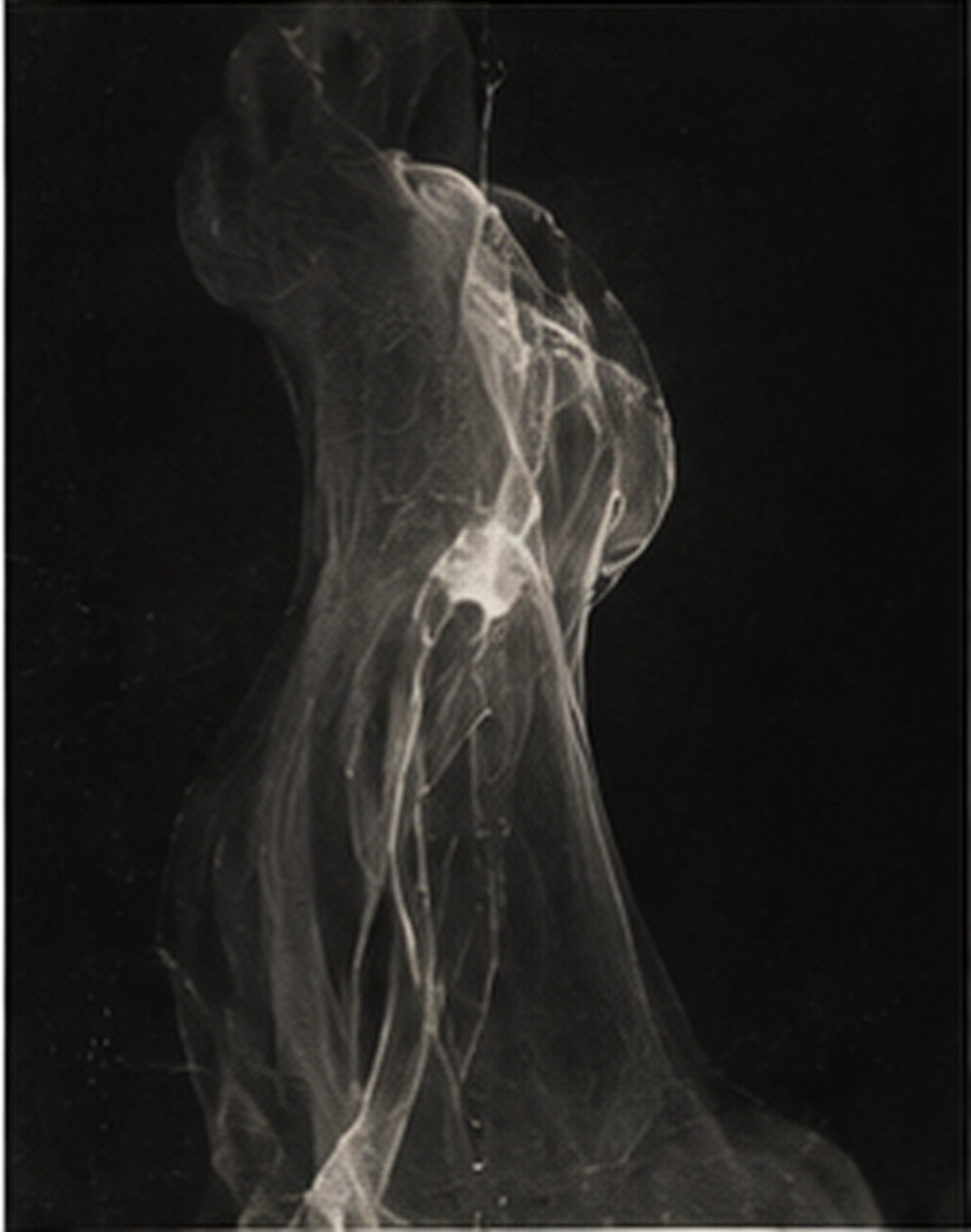 Water vapour evaporating, rising off the surface
