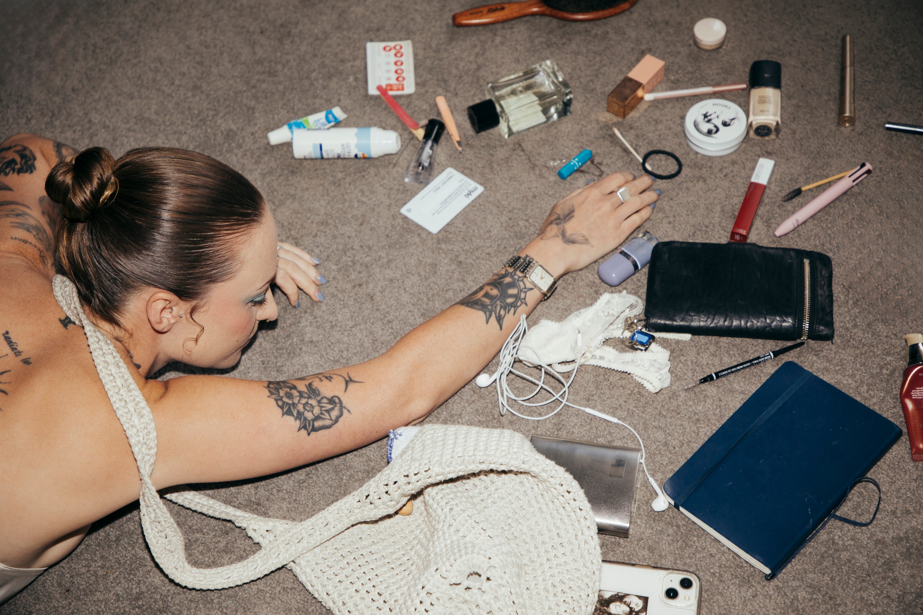 The little emergency products multiplying through a bag
